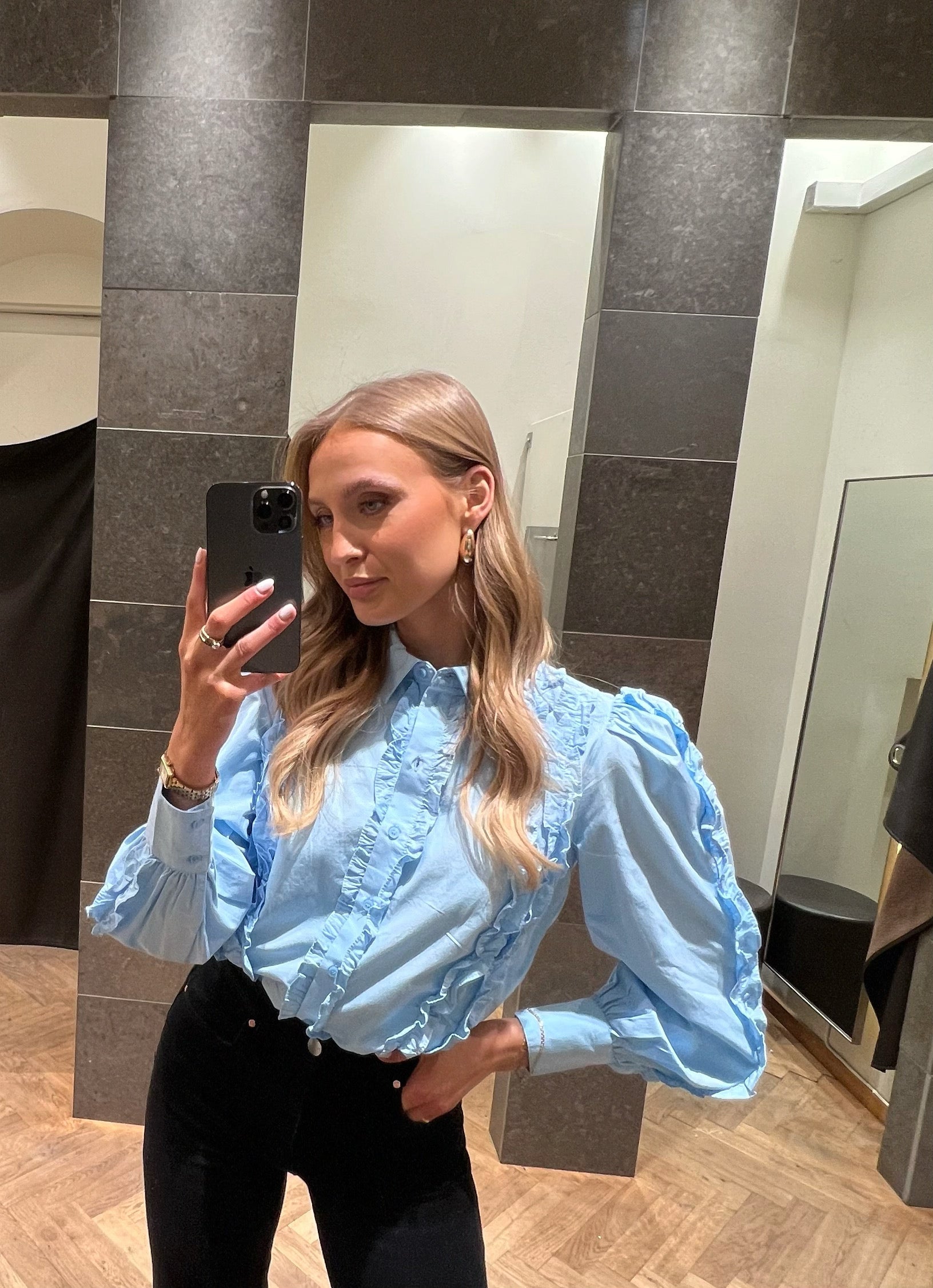 VMJUVENA Shirt - Clear Sky